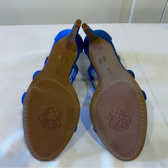 Vince Camuto Blue Strappy Sandals - Picture 6 of 7